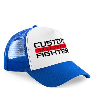 Gorra de boxeo Custom Fighter Azul