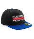 Gorra de boxeo y artes marciales Custom Fighter Negra / Azul