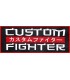 Parche Negro Custom Fighter 10CMx4.5CM