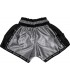 Pantalón de Muay Thai - Short de Muay Thai - Retro Dark Grey Custom Fighter