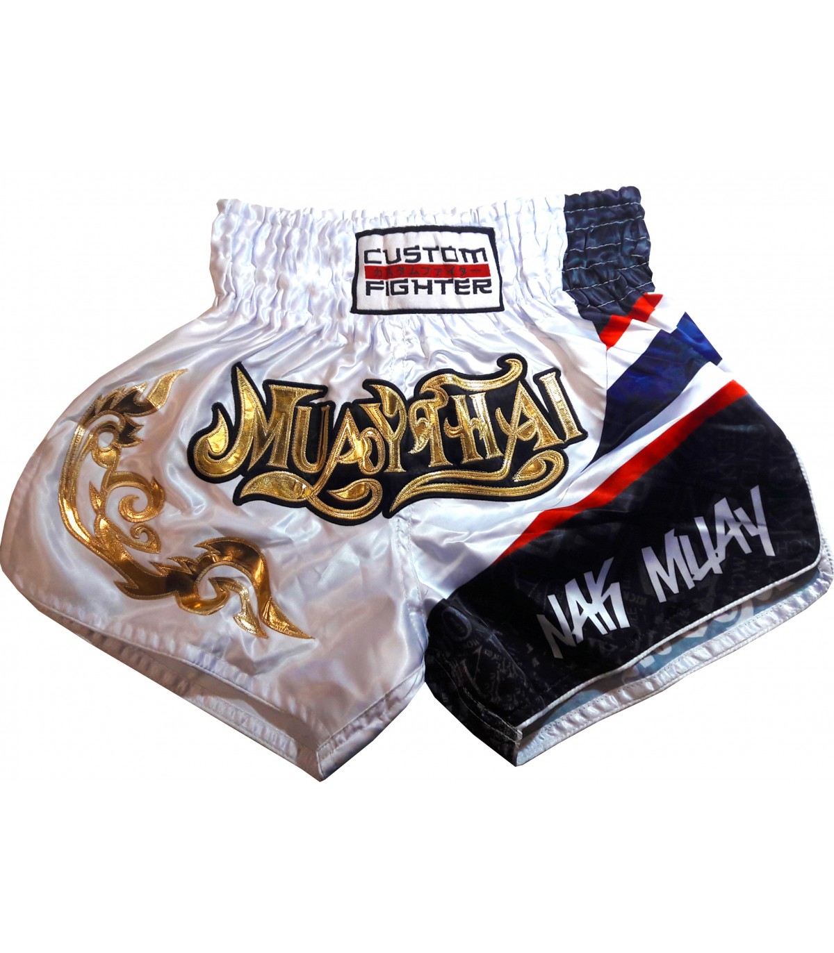 Short Muay Thai Flag - Pantalón de Muay Thai - Short de Muay Thai - Custom  Fighter