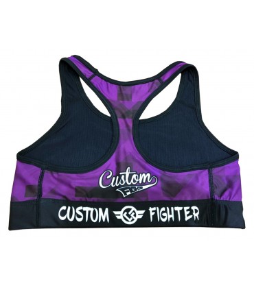 TOP FEMENINO de combate y entrenamiento CUSTOM FIGHTER