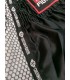 Short Muay Thai Retro Custom Fighter Negro - hasta XXXL tallas grandes