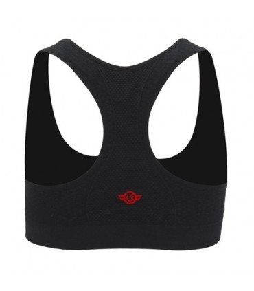 TOP femenino para boxeo NEGRO