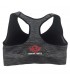 TOP de boxeo femenino gris custom fighter madrid