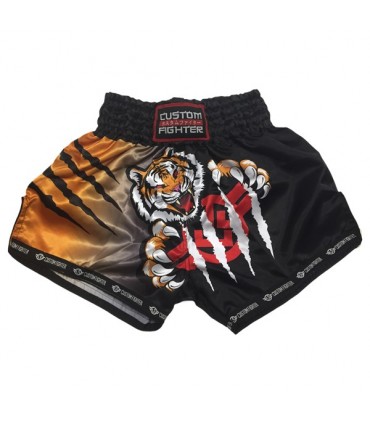 Pantalón corto Muay Thai Custom Fighter TIGER