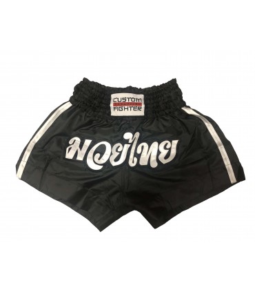 Pantalon muay thai OLD SCHOOL CUSTOM FIGHTER