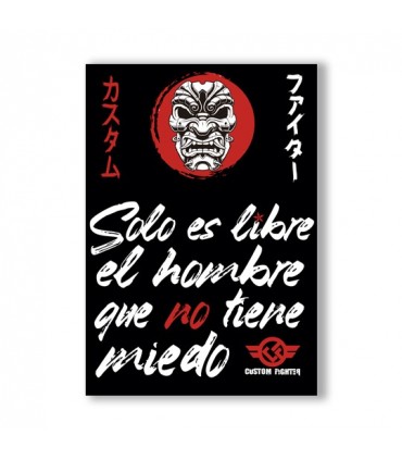 Pegatina WARRIOR custom fighter