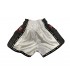 SHORT de muay thai Retro Blanco - Custom Fighter- pantalon de Muay Thai, Kickboxing