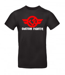Camiseta Basic Custom Fighter Blanca