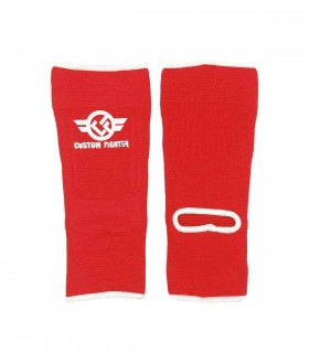 Tobilleras rojas elásticas para artes marciales Custom Fighter