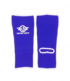 Tobilleras Muay Thai Kick Boxing Azules Custom Fighter