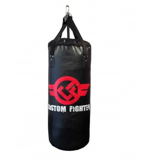 SACO DE BOXEO RELLENO 90 x 40cm  CUSTOM FIGHTER