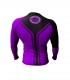 Rash guard NO GI, BJJ, Grappling, Morado Custom Fighter
