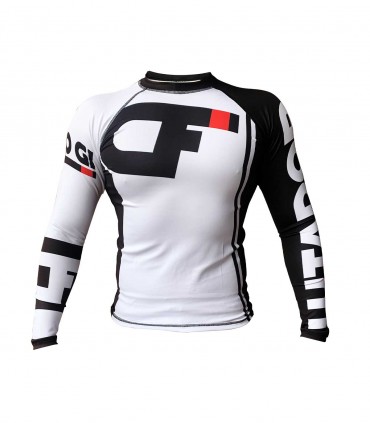 Rash guard NO GI, BJJ, Grappling, Negro Custom Fighter