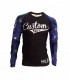 RASH GUARD no gi AZUL CUSTOM FIGHTER