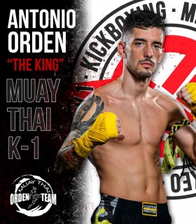 ANTONIO ORDEN luchador madrid,origen thaimartin, el origen,muay thai