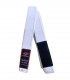 Cinturon  Blanco  Brazilian Jiu Jitsu Custom Fighter