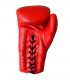 GUANTES DE PELEA PROFESIONALES ROJOS CUSTOM FIGHTER