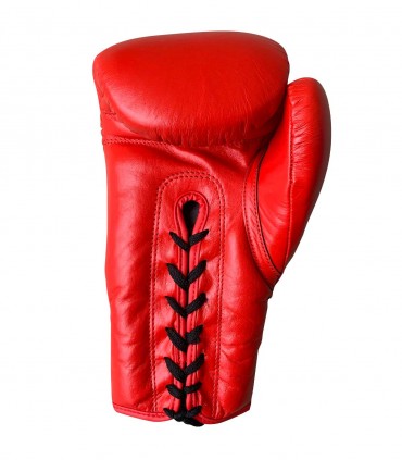 GUANTES DE PELEA PROFESIONALES ROJOS CUSTOM FIGHTER