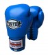 GUANTES DE PELEA PROFESIONALES AZULES CUSTOM FIGHTER