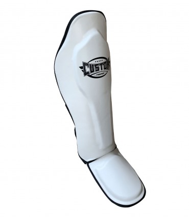 Espinilleras blancas para Muay Thai, Kickboxing o K-1 CUSTOM FIGHTER