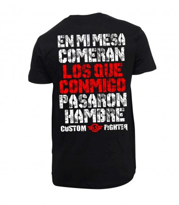 Camiseta Custom Fighter En Mi Mesa