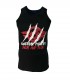 Camiseta Custom Fighter tirantes negras