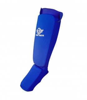 ESPINILLERAS PARA ARTES MARCIALES TUBULARES AZUL Custom Fighter
