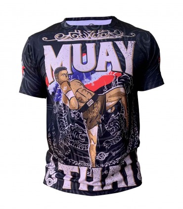 Camiseta The Art Of 8 Limbs Muay Thai CUSTOM FIGHTER