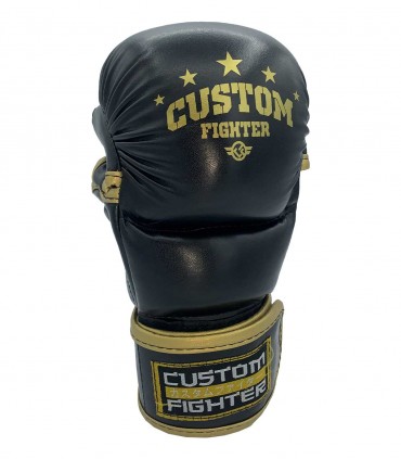 GUANTILLAS NEGRAS GOLD STAR SPARRING