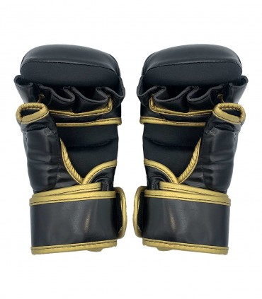 GUANTILLAS NEGRAS GOLD STAR SPARRING