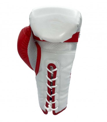 GUANTES DE BOXEO DE CUERDAS ROJOS PRO STAR