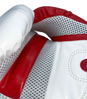 GUANTES DE BOXEO DE CUERDAS ROJOS PRO STAR
