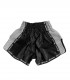Short Muay Thai Retro Custom Fighter Negro - hasta XXXL tallas grandes