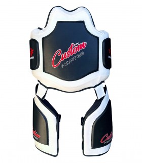 Peto de Entrenador + Protector Lowkicks muay thai profesional Custom Fighter