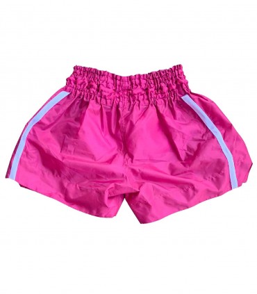 SHORT k1 kick boxing pantalon thai OLD SCHOOL ROSA Custom Fighter