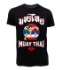 CAMISETA MUAY THAI VINTAGE NEGRA