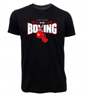 CAMISETA CUSTOM BOXING ROJO