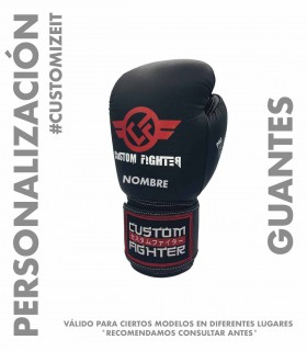 Personalización de guantes de Boxeo - Custom Fighter