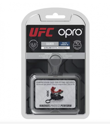 BUCAL PARA NIÑOS OPRO SILVER UFC