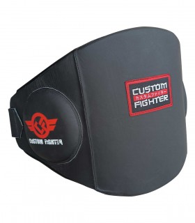 Protector Ventral de piel mate, Custom Fighter - Muay Thai, Kickboxing