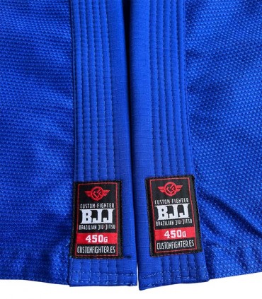 KIMONO BJJ AZUL CUSTOM FIGHTER 2025