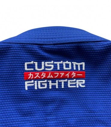 KIMONO BJJ AZUL CUSTOM FIGHTER 2025