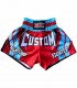 SHORT MUAY THAI TRIBAL ROJO