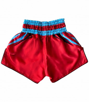 SHORT MUAY THAI TRIBAL ROJO