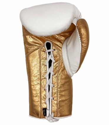 GUANTES DE BOXEO PRO MEXICAN BLANCOS CUSTOM FIGHTER