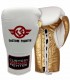 GUANTES DE BOXEO PRO MEXICAN BLANCOS CUSTOM FIGHTER