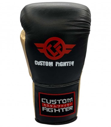 GUANTES DE BOXEO PRO MEXICAN NEGROS CUSTOM FIGHTER