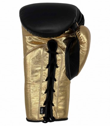 GUANTES DE BOXEO PRO MEXICAN NEGROS CUSTOM FIGHTER